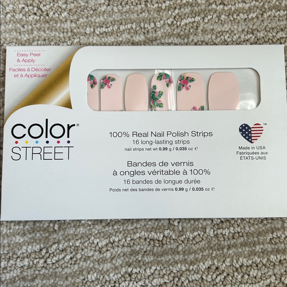 Color Street Nail Polish Strips, Flaming-goals